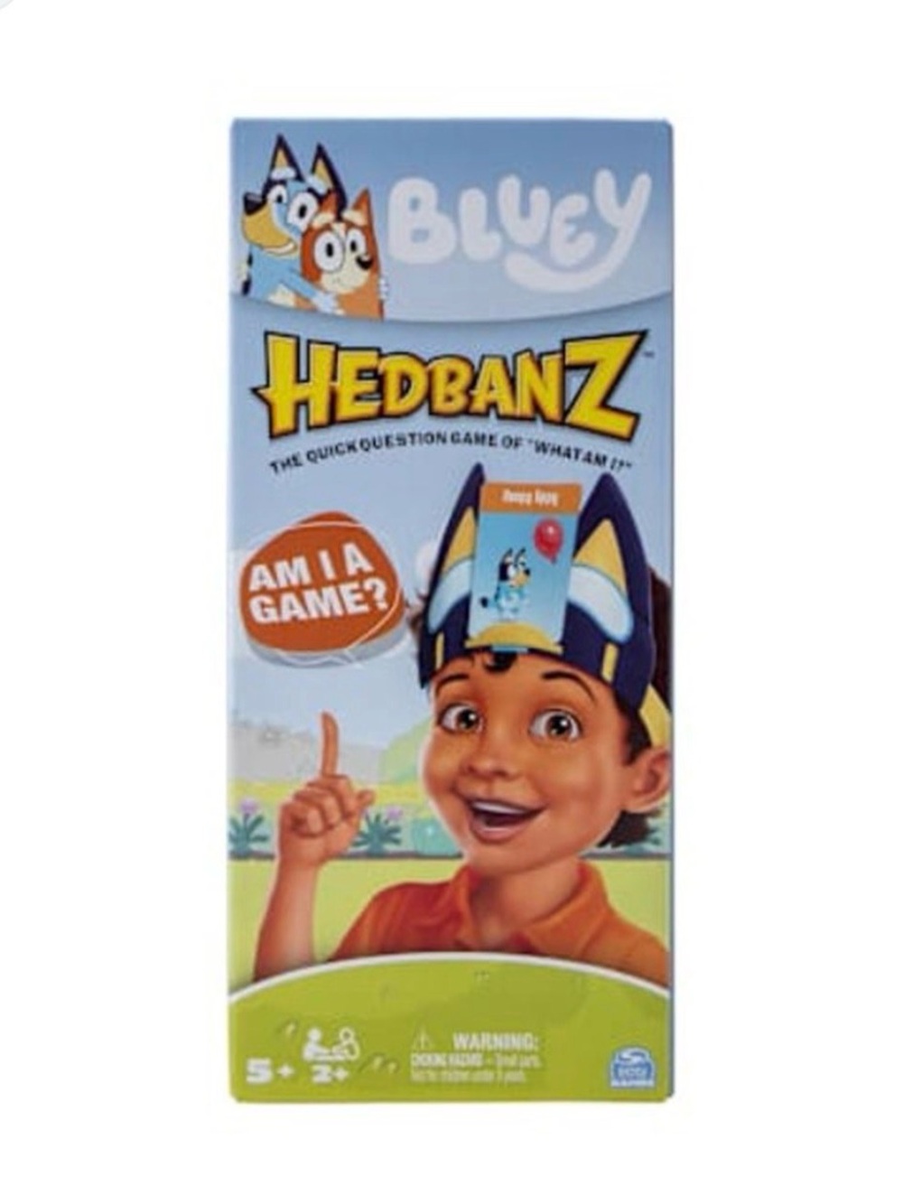 Bluey Hedbanz Guessing Game 2 Headbands Quick Question Game Kids Toy